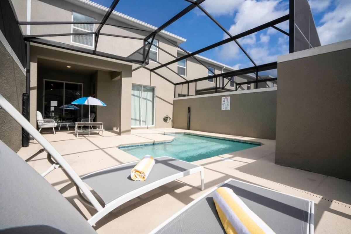 Gorgeous 4 Bedroom W Screened Pool Close To Disney 2653 キシミー エクステリア 写真