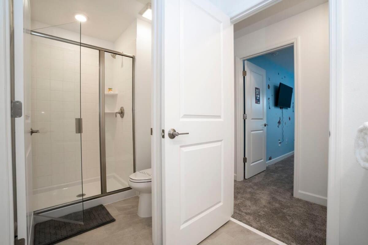 Gorgeous 4 Bedroom W Screened Pool Close To Disney 2653 キシミー エクステリア 写真