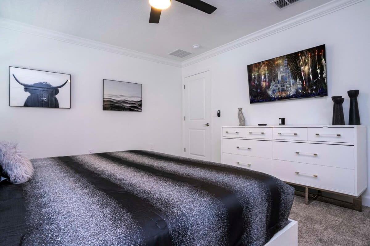 Gorgeous 4 Bedroom W Screened Pool Close To Disney 2653 キシミー エクステリア 写真