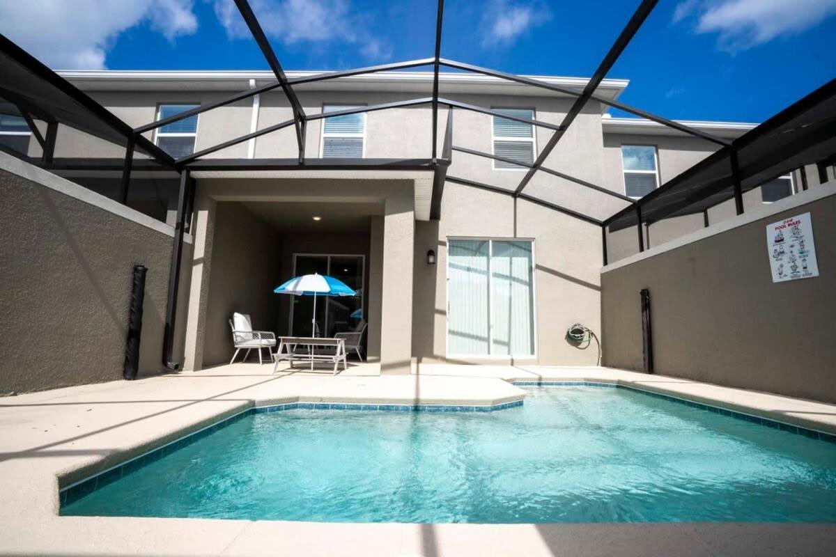 Gorgeous 4 Bedroom W Screened Pool Close To Disney 2653 キシミー エクステリア 写真