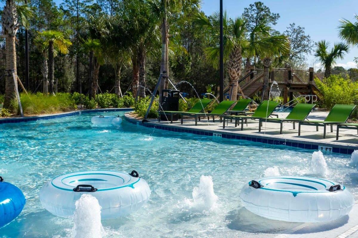 Gorgeous 4 Bedroom W Screened Pool Close To Disney 2653 キシミー エクステリア 写真