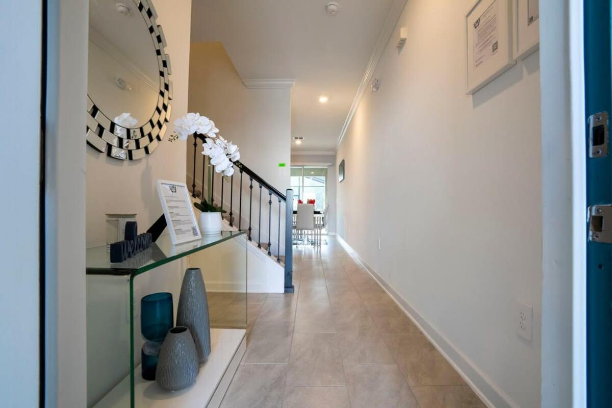 Gorgeous 4 Bedroom W Screened Pool Close To Disney 2653 キシミー エクステリア 写真