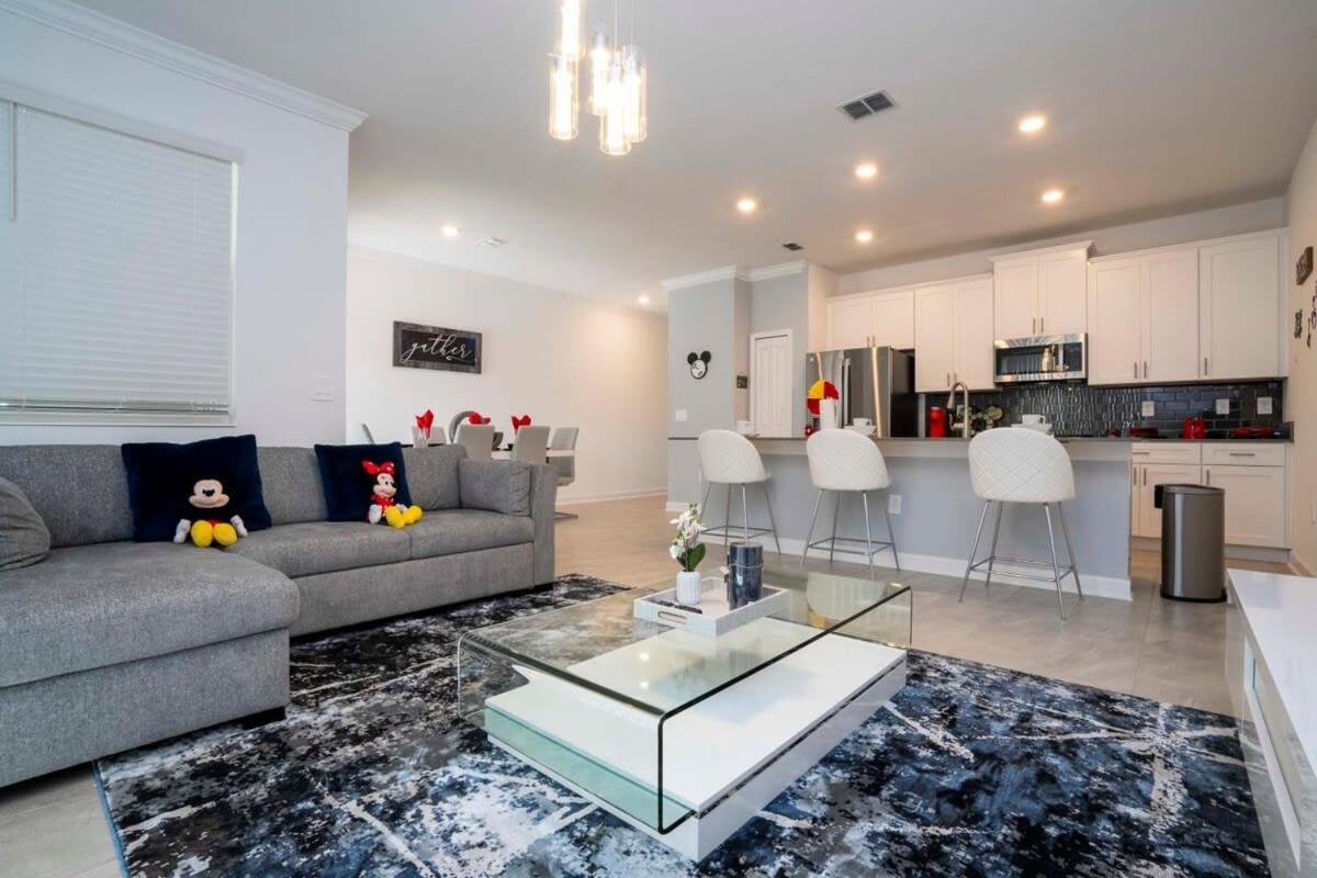 Gorgeous 4 Bedroom W Screened Pool Close To Disney 2653 キシミー エクステリア 写真