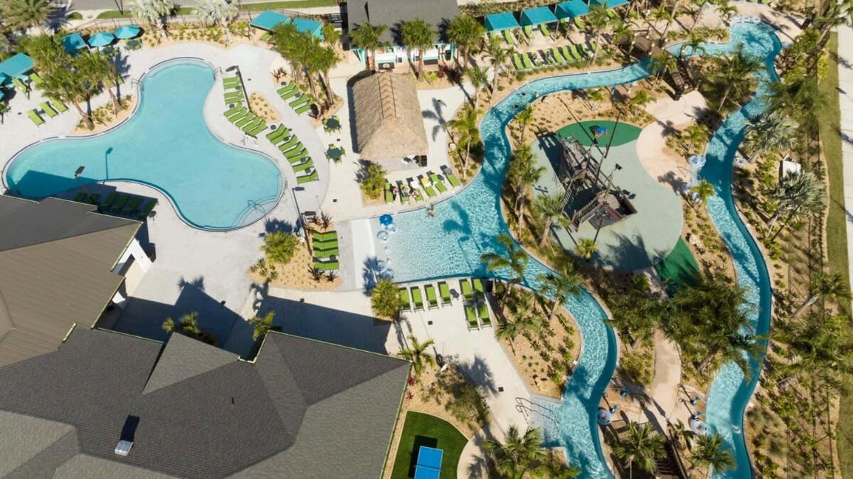 Gorgeous 4 Bedroom W Screened Pool Close To Disney 2653 キシミー エクステリア 写真